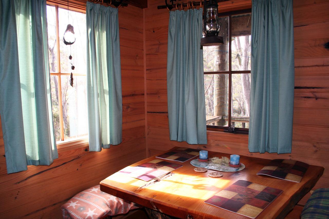 Вилла Wombat Cabin Moina Экстерьер фото